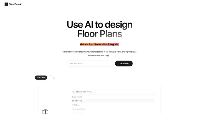 AI Floor Plan Generator screenshot