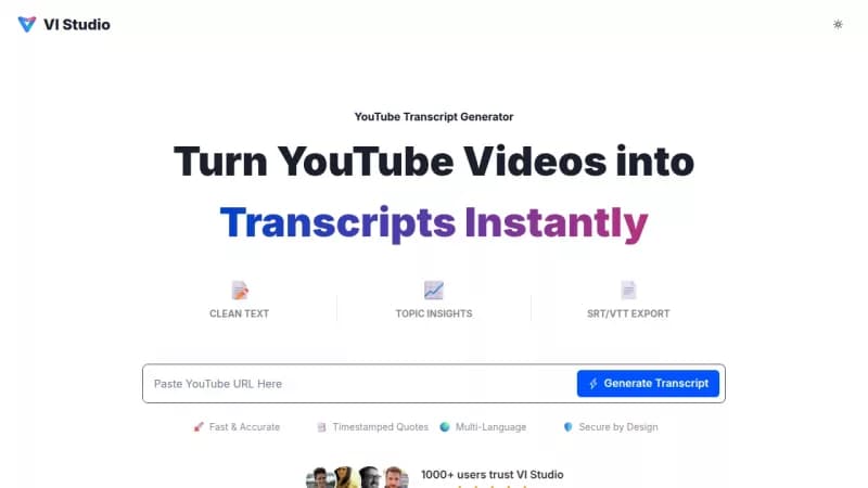 VI Studio screenshot