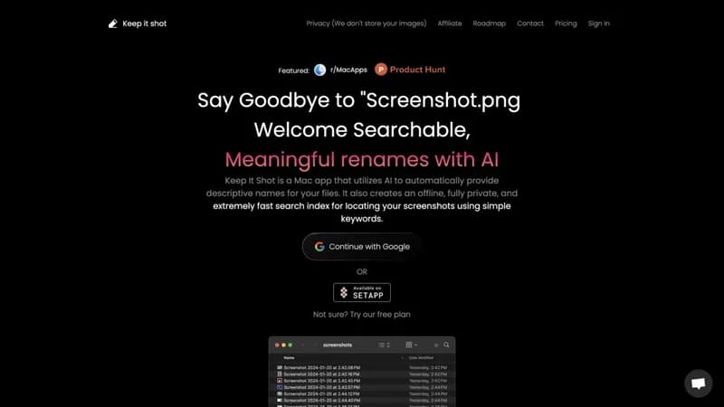 Keep It Shot screenshot