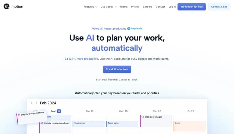 Motion screenshot