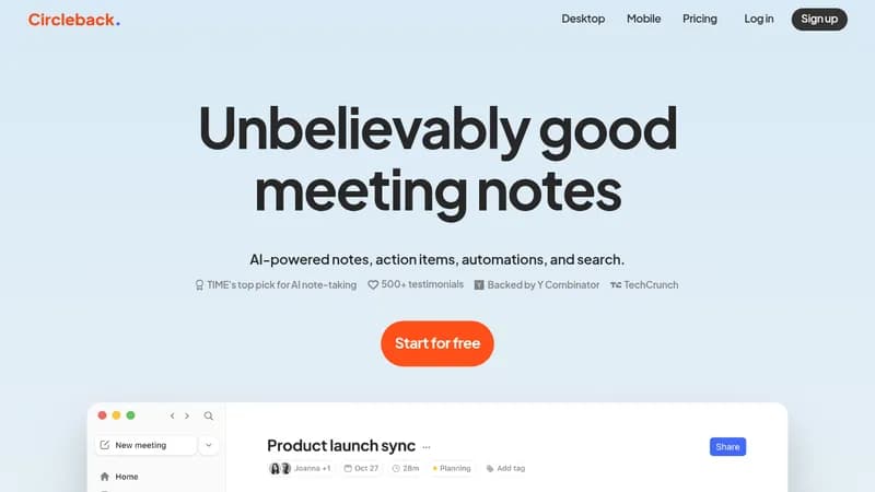 circleback website