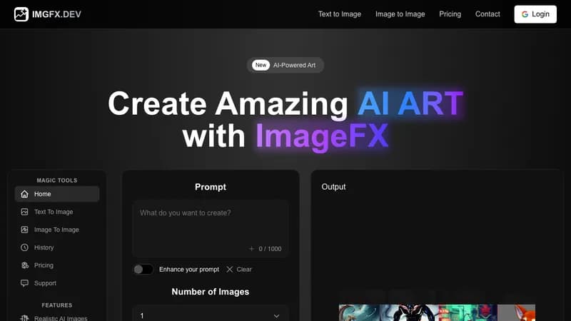 ImageFX screenshot