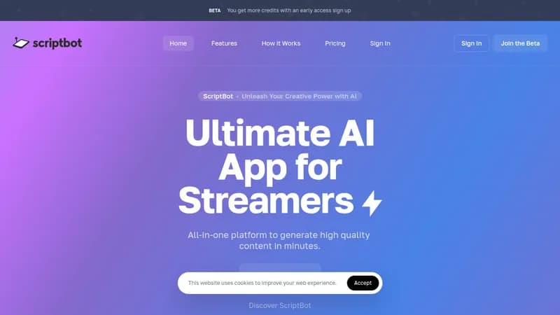 scriptbot website