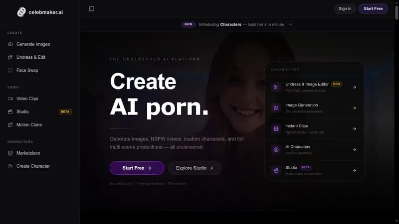 celebmakerai website