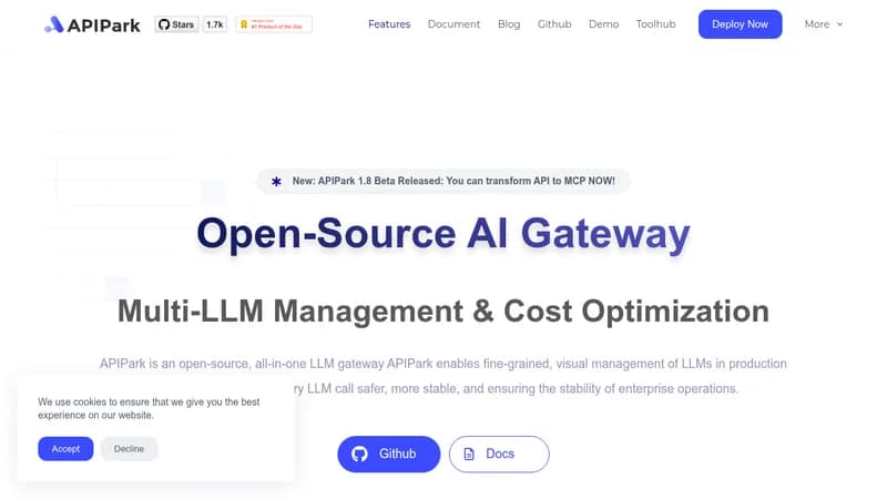 apipark website