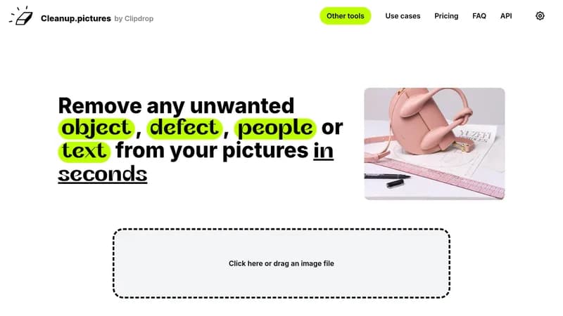 cleanup.pictures website