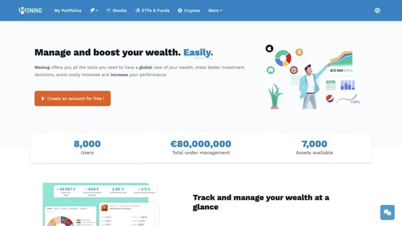 Moning screenshot
