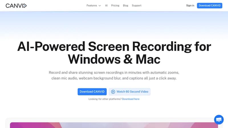 canvid website