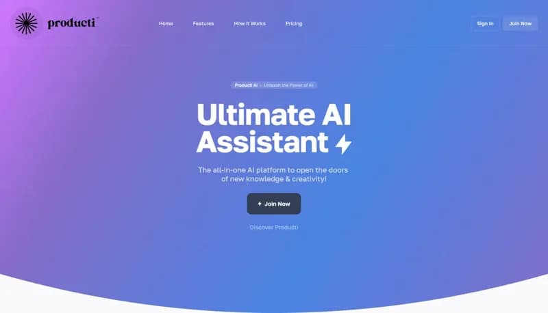 Producti Ai screenshot