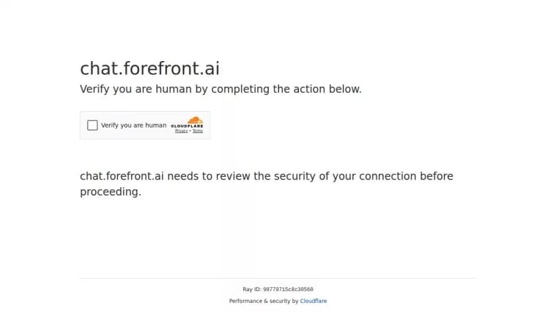 Forefront screenshot