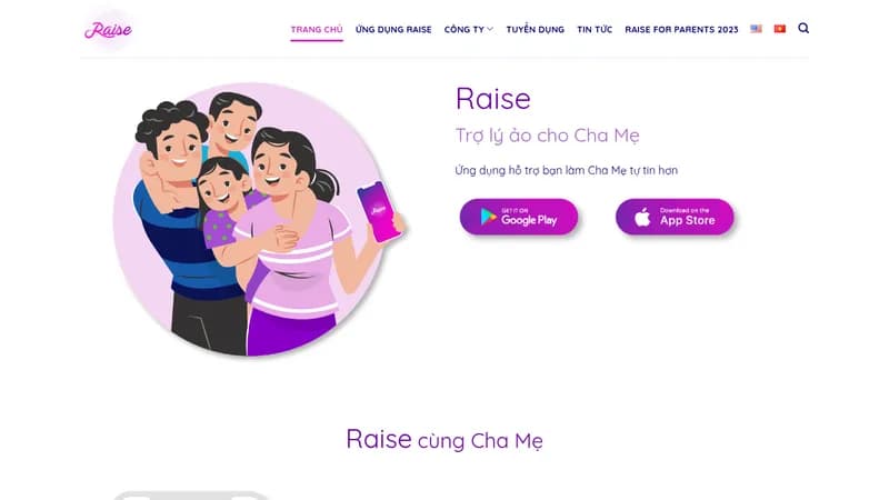 raise website
