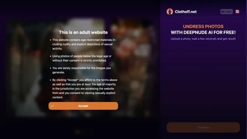 ClothOff IO screenshot