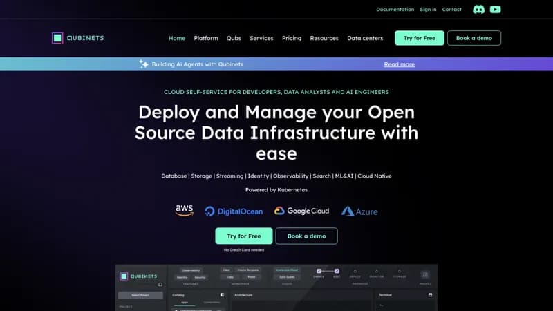 Qubinets screenshot
