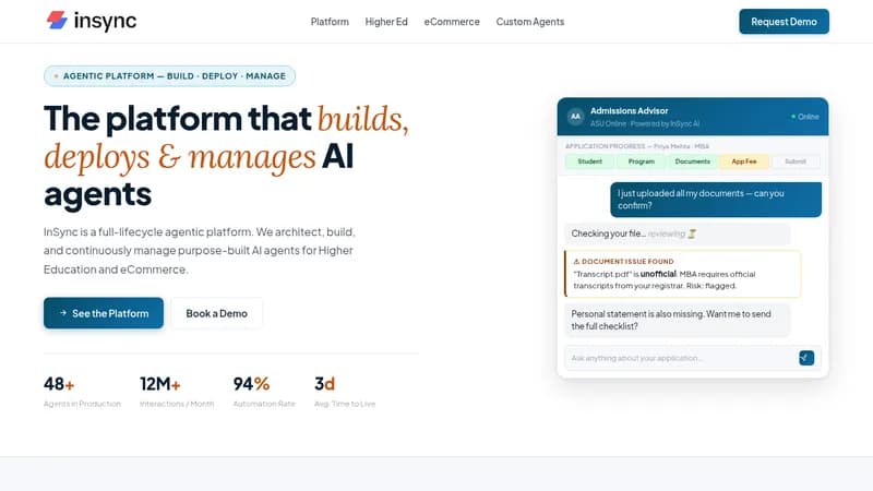 insync ai website