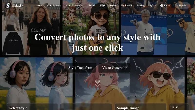 style ai website