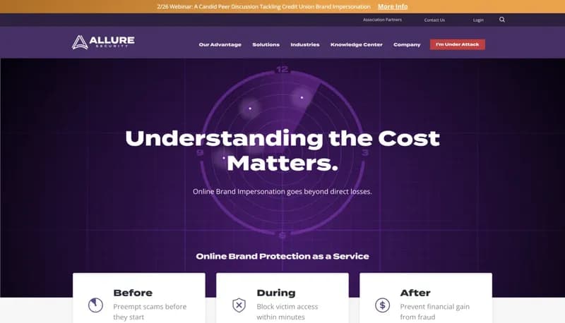 Allure Security screenshot