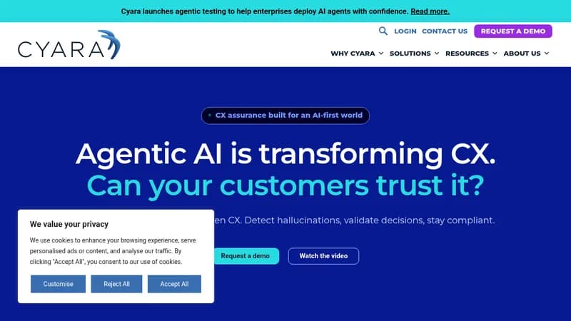 cyara website