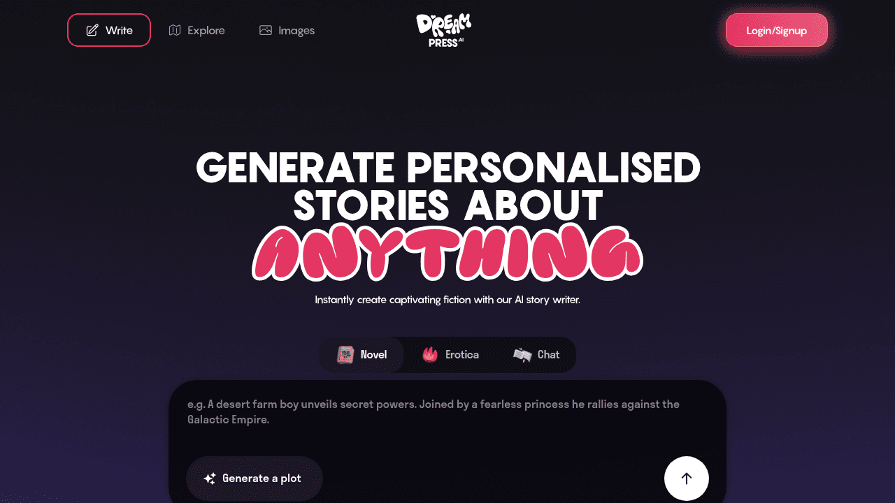 dreampress website
