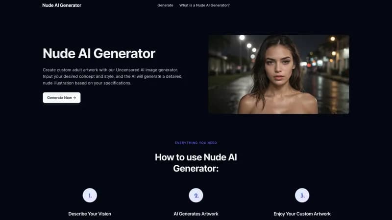 Nude AI Generator screenshot