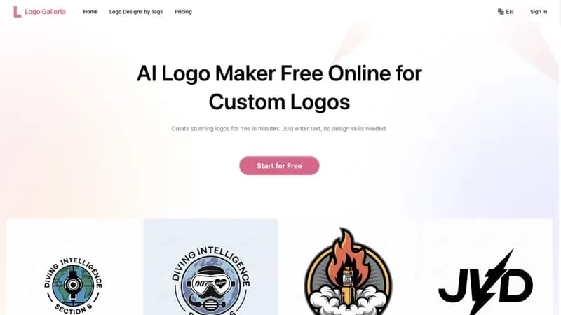 Logo Galleria screenshot