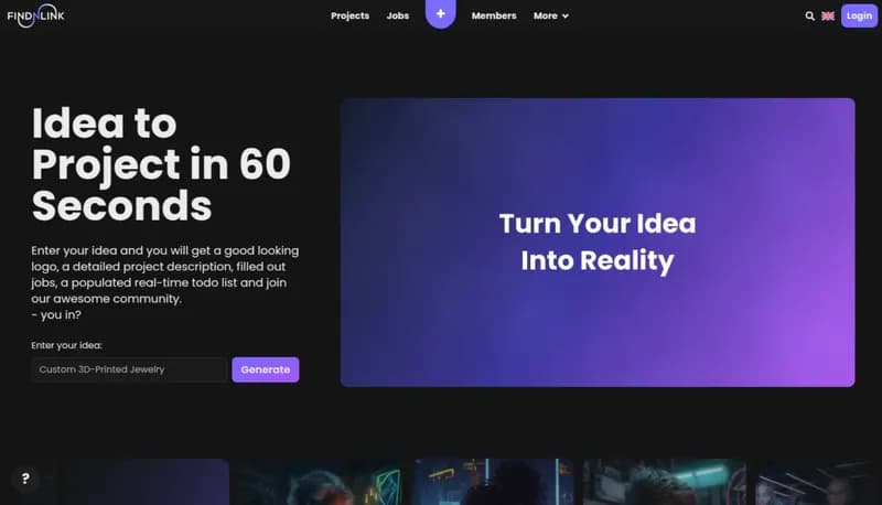 Findnlink screenshot