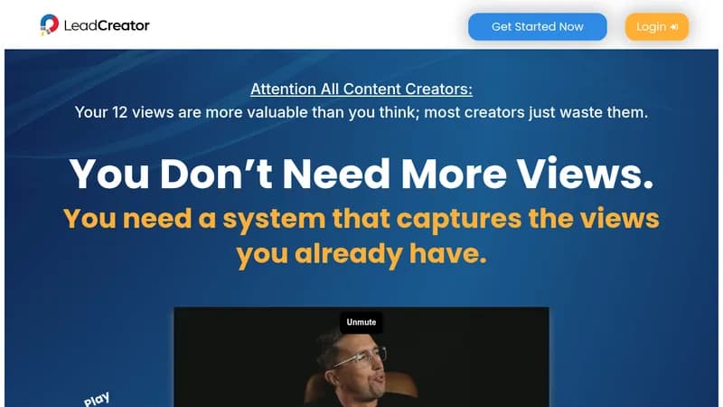 leadcreator website