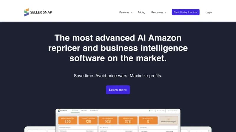 sellersnap.io screenshot