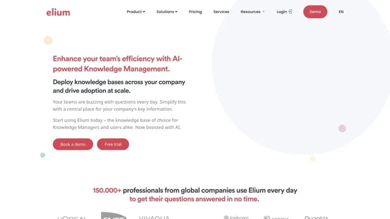 Elium screenshot