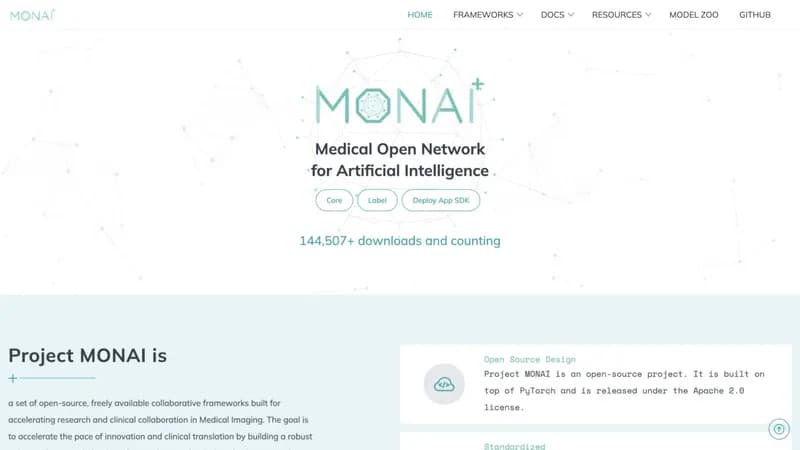 Project MONAI screenshot