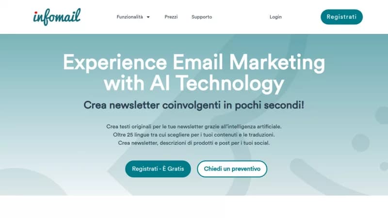 Infomail screenshot