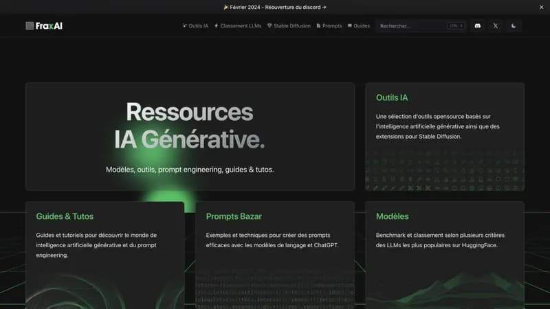 FraxAI screenshot