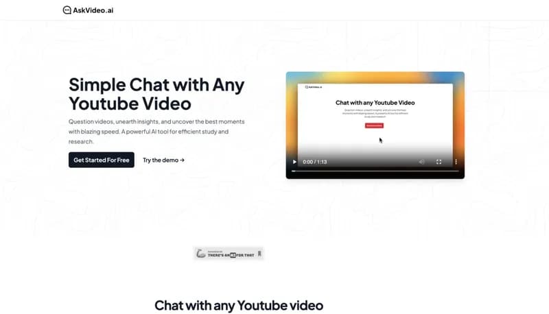 AskVideo.ai screenshot
