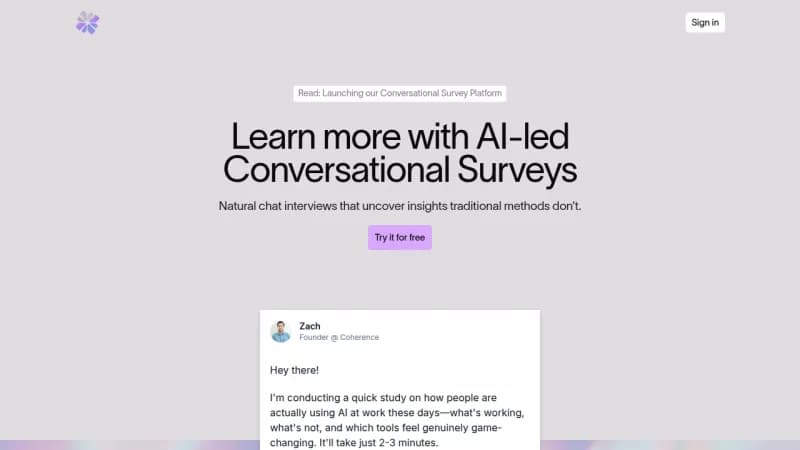 Coherence screenshot