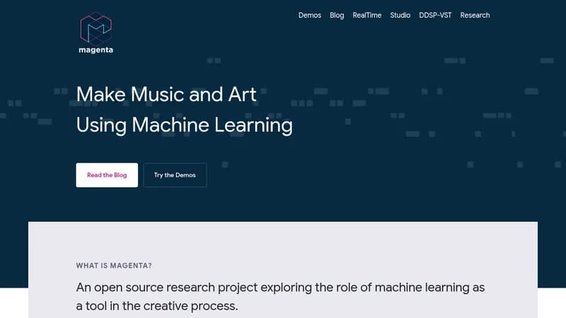 magenta website