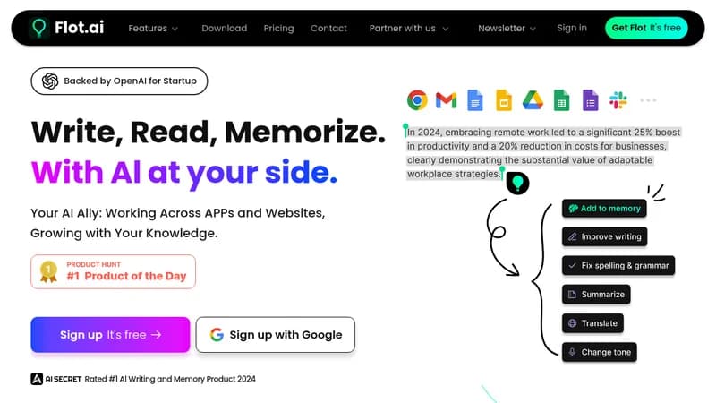 flot ai website