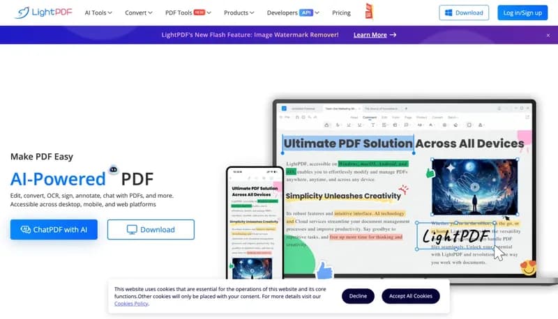 LightPDF screenshot