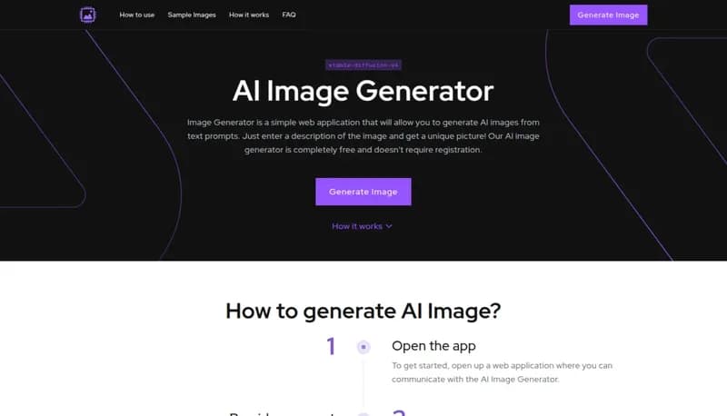AI Image Generator screenshot