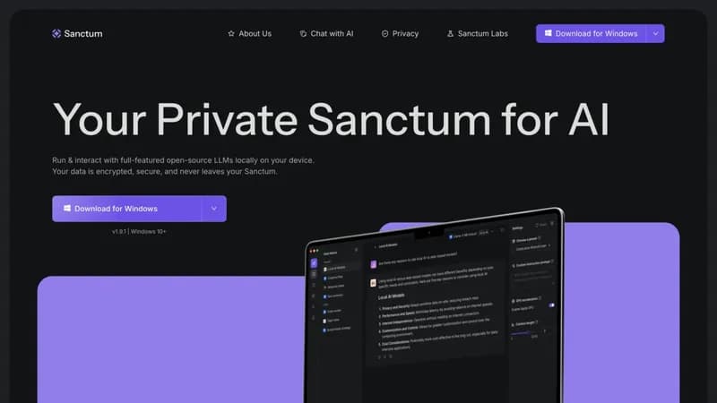 Sanctum screenshot