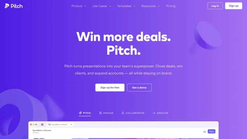 Pitch screenshot