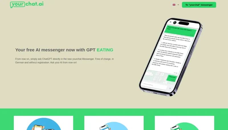 yourchat.ai screenshot