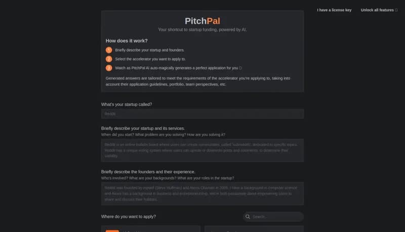 PitchPal screenshot