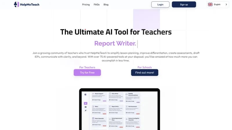 HelpMeTeach screenshot