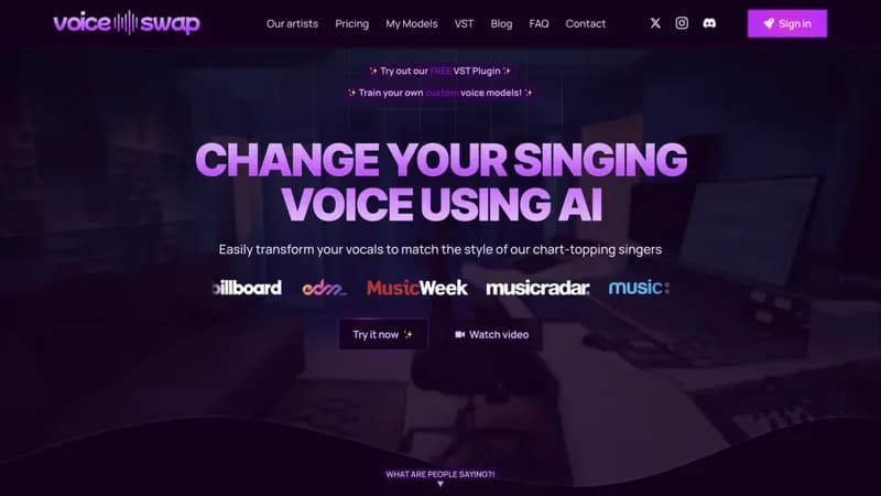 Voice-Swap screenshot
