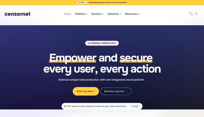 Censornet screenshot