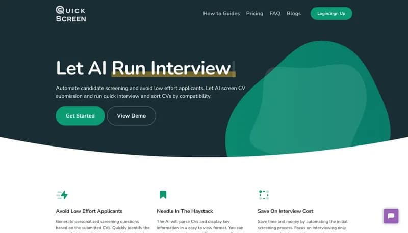 QuickScreen.ai screenshot