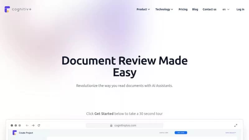 Cognitiv+ screenshot