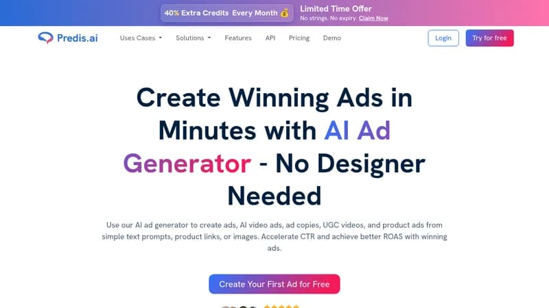 predis.ai website