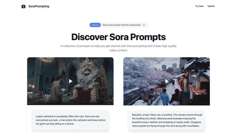 Sora screenshot