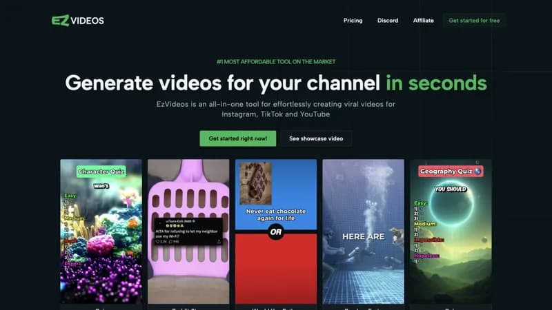 EzVideos screenshot