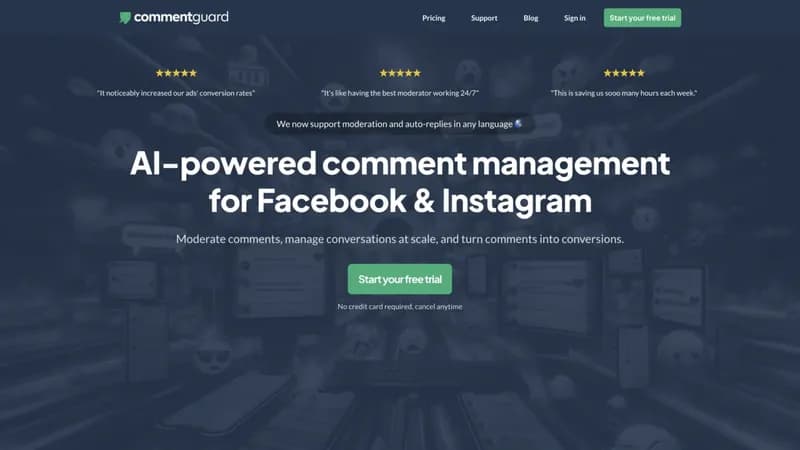 CommentGuard screenshot